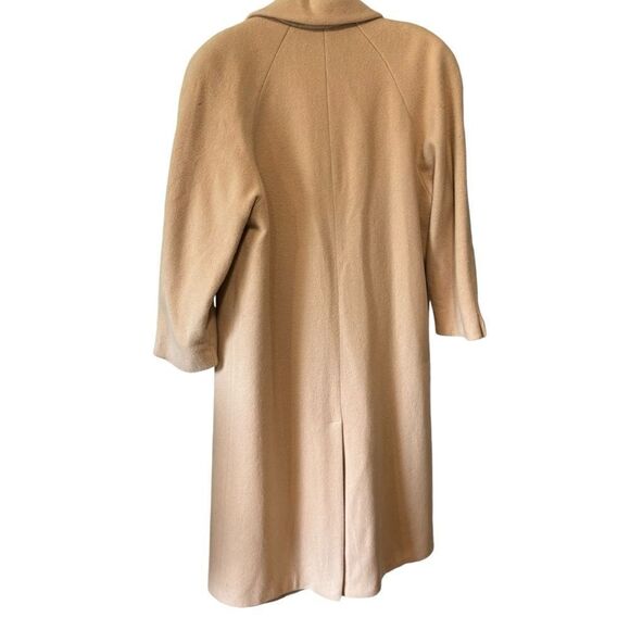 Forecaster of Boston Vintage Wool Angora Double Breasted Long Longline Coat - Picture 6 of 15